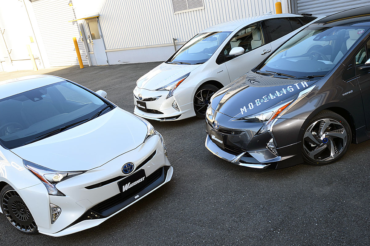 新型プリウスの斬新エアロをトヨタワークスが開発 Auto Messe Web カスタム アウトドア 福祉車両 モータースポーツなどのカーライフ情報が満載