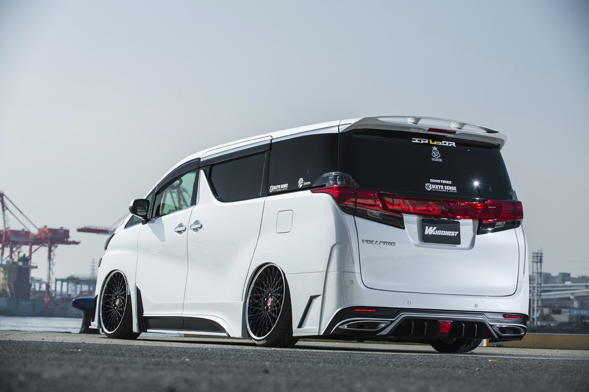 シックスセンス】アルファード&ヴェルファイア20系 リヤウイング