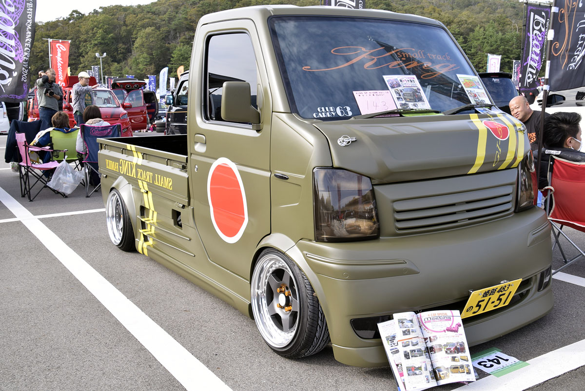 軽トラ ドレスアップで脱トラック宣言 King Of K Car Auto Messe Web カスタム アウトドア 福祉車両 モータースポーツなどのカーライフ情報が満載