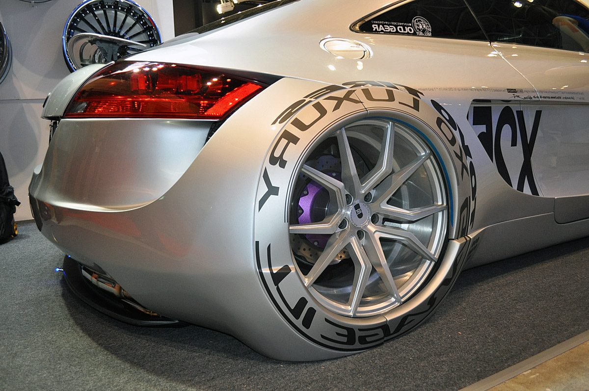 エアロでタイヤを完全カバーしても自走可能 東京オートサロン17 Auto Messe Web カスタム アウトドア 福祉車両 モータースポーツなどのカーライフ情報が満載