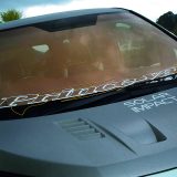 日焼け＆車内温度上昇を抑制する車検対応「カラードフロントガラス」