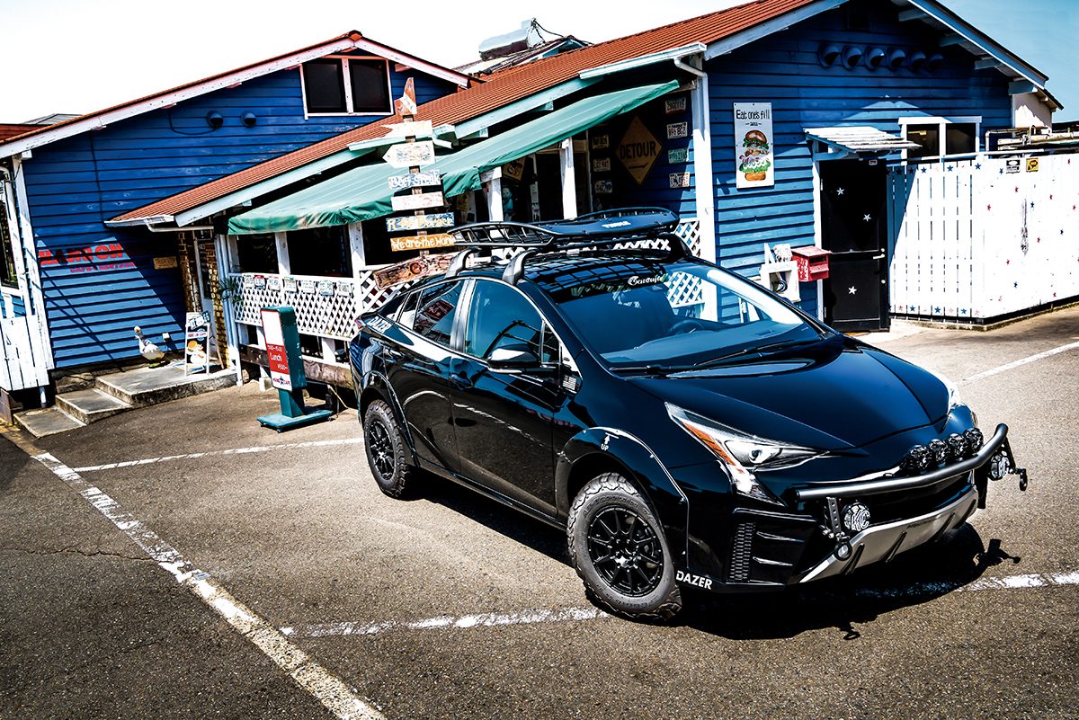プリウスでリフトアップ 常識破りのオフロードスタイル デイザー Auto Messe Web カスタム アウトドア 福祉車両 モータースポーツなどのカーライフ情報が満載