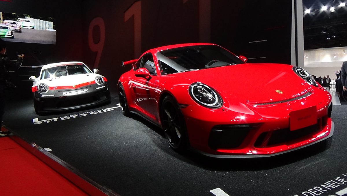 ポルシェ911GT3、サーキット、カップカー