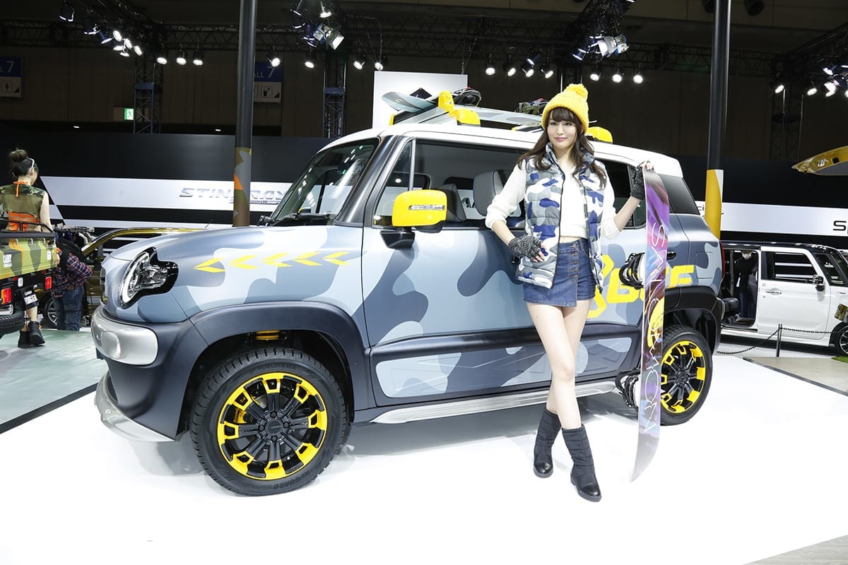 スズキ、キャリー、スペーシア、クロスビー、アウトドアメイク、フッシングスタイル、アウトドアスタイル、スノースタイル