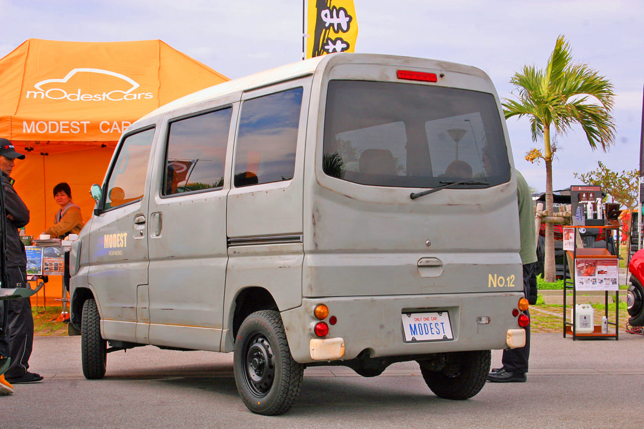 モデスト モデストカーズ 沖縄カスタムカーショー タウンボックス クリッパー