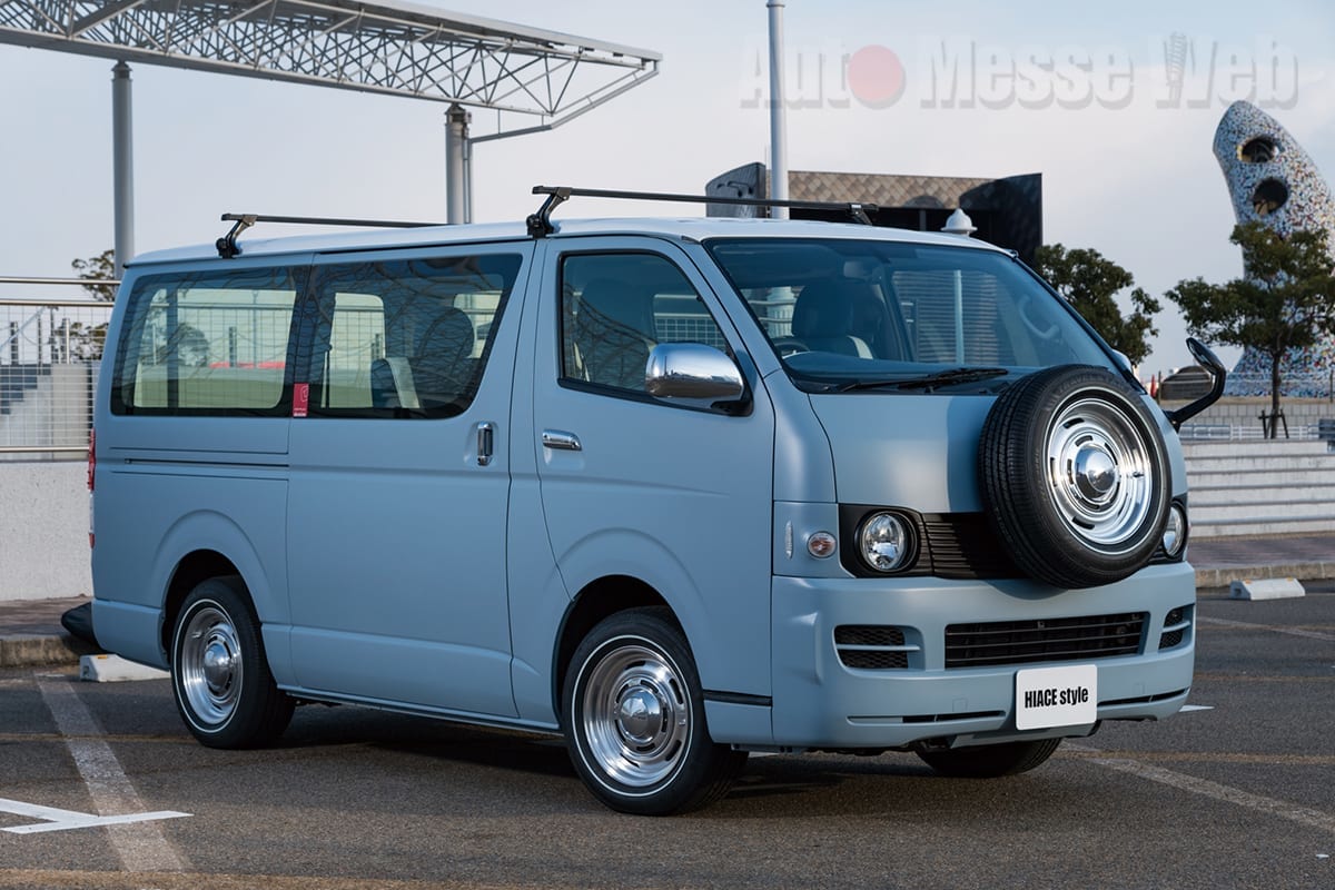 クラフトプラス が旧車チックにコーディネイトしたコンプリートモデル Auto Messe Web カスタム アウトドア 福祉車両 モータースポーツなどのカーライフ情報が満載