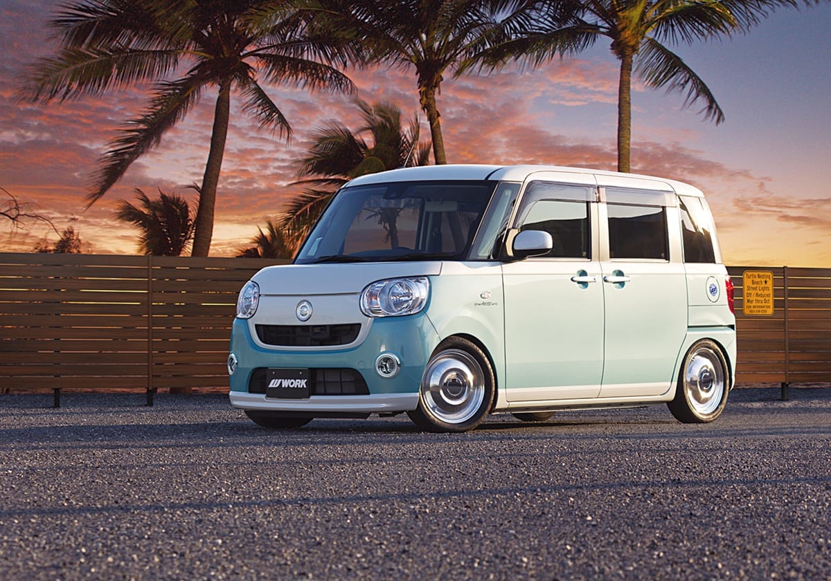アメリカンな Calルック の息吹を軽自動車の足元に落とし込む Auto Messe Web カスタム アウトドア 福祉車両 モータースポーツなどのカーライフ情報が満載 アメリカンな Calルック の息吹を軽自動車の足元に落とし込む Auto Messe Web カスタム アウトドア 福祉車両 モータースポーツなどのカーライフ情報が満載
