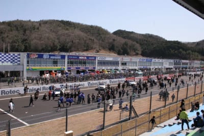 岡山国際サーキット、ファン感謝デー、2018、SUPER GT、合同テスト