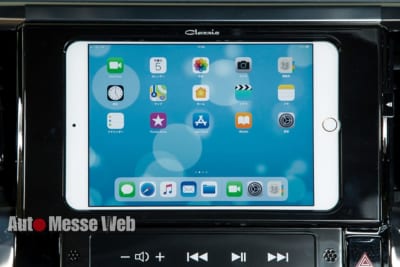 iPhone、iPad、車、アルファード、ヴェルファイア、イレブンインターナショナル、タブレットPCインストールキット