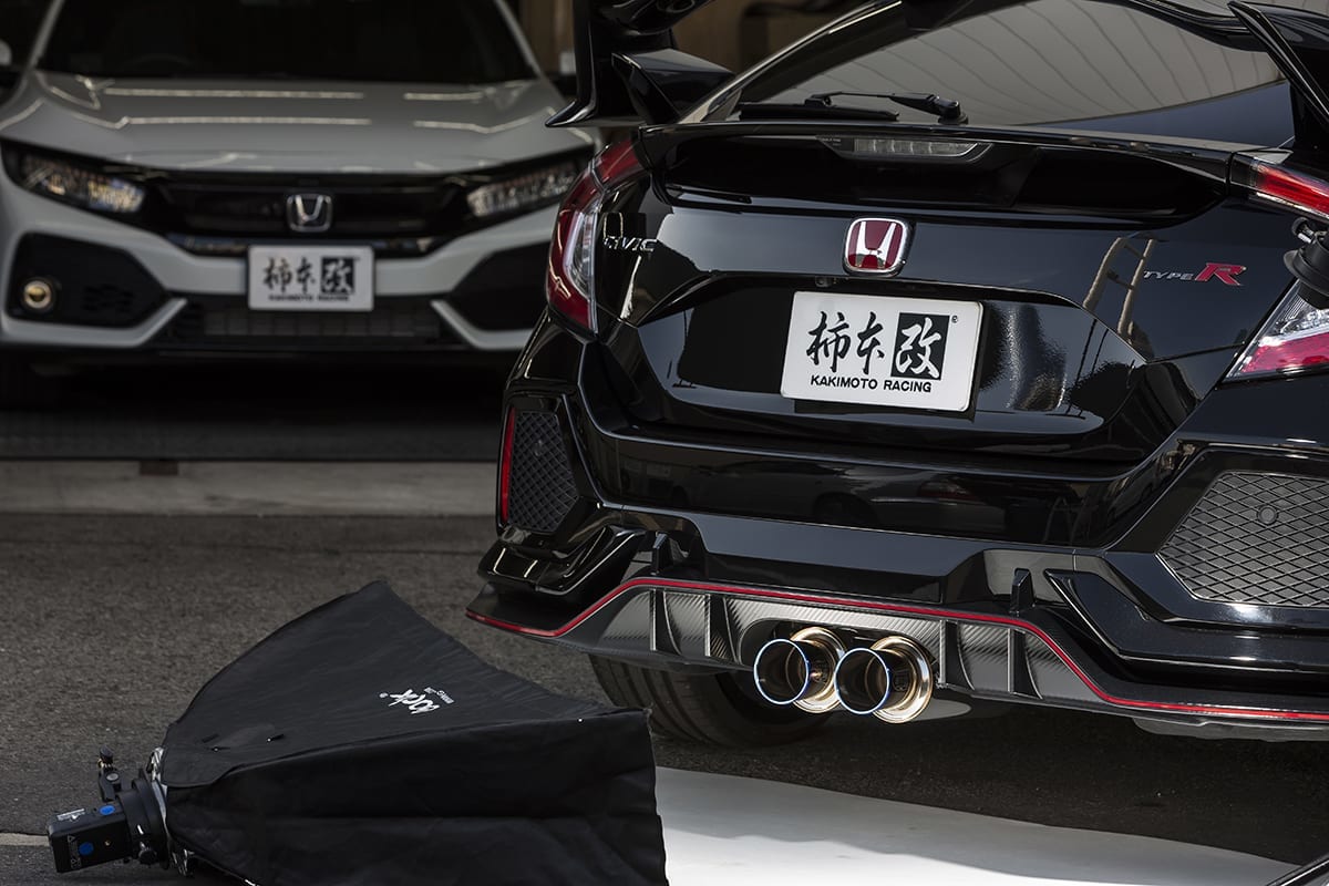 シビック、タイプR、ハッチバック、FK8、FK7、CIVIC TYPE-R、EXHAUST、柿本、マフラー