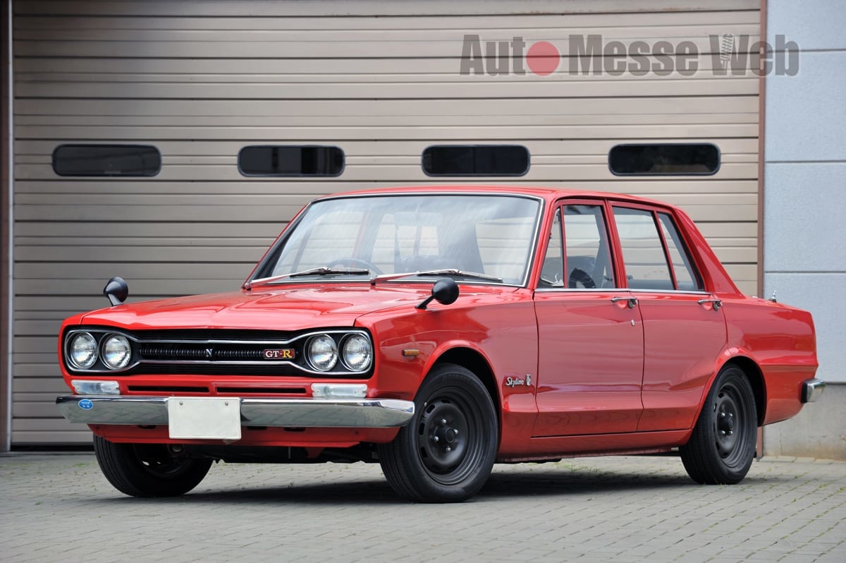 推奨 ハコスカ 4ドア用 フロントガラス ボカシ有 旧車 GC10 PGC10
