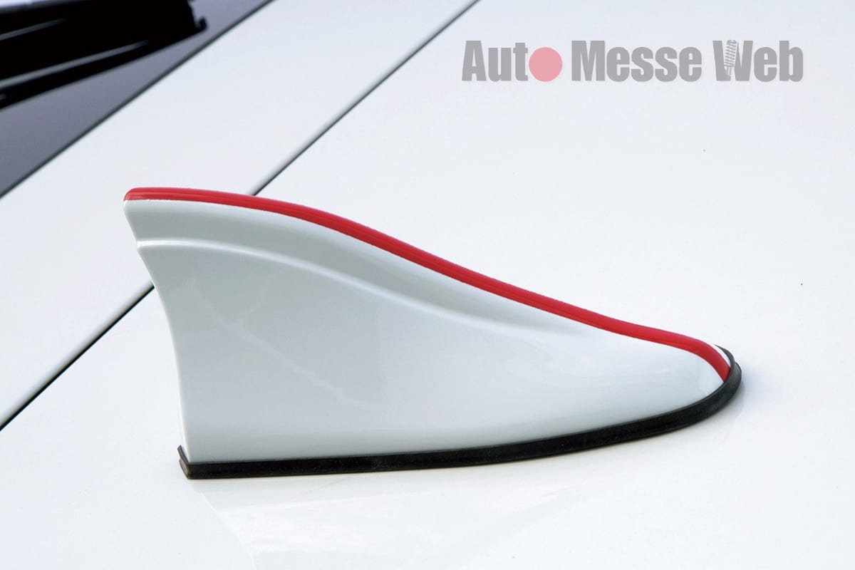 ケースペック、KSPEC、ヘリカルシャークアンテナ、シャークフィン、アンテナ、塗装済み