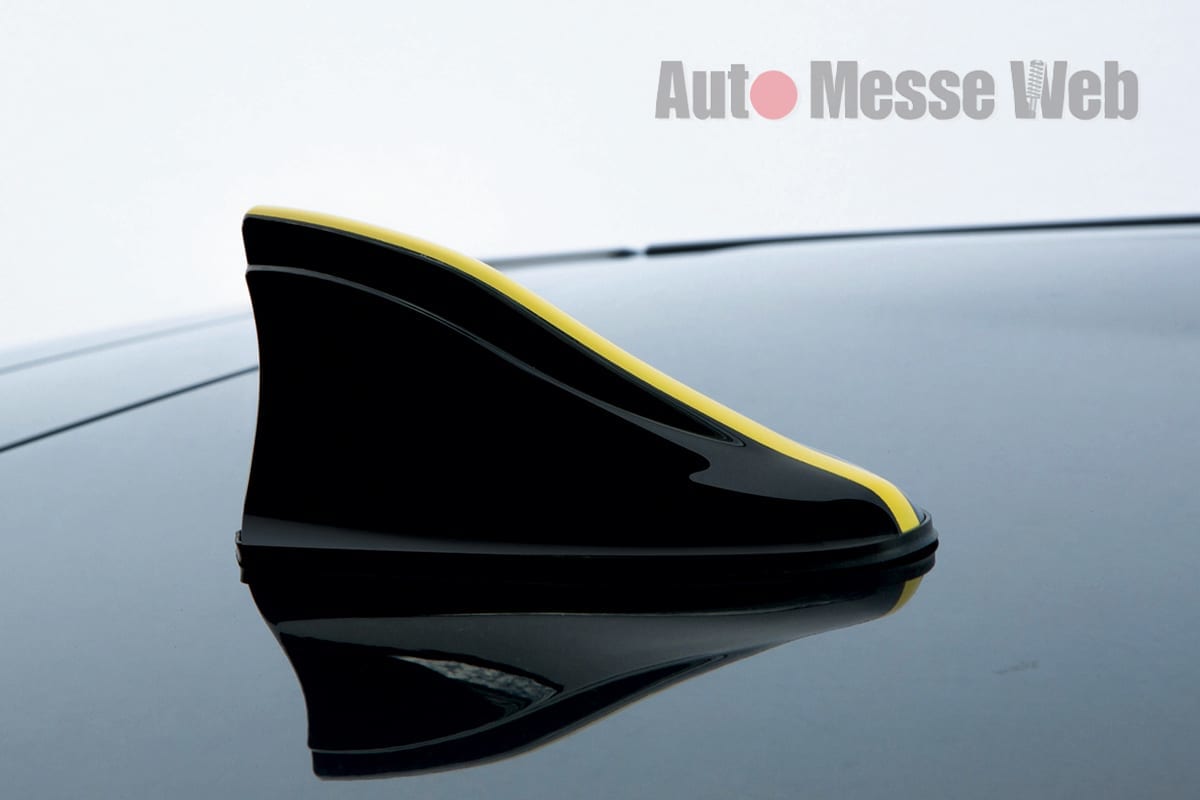 ケースペック、KSPEC、ヘリカルシャークアンテナ、シャークフィン、アンテナ、塗装済み