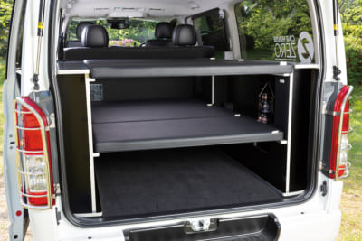 カーハウスゼロ、コンプリート、インテリアシステム、VARIOS、ヴェアリアス、キャビネットベッドキット