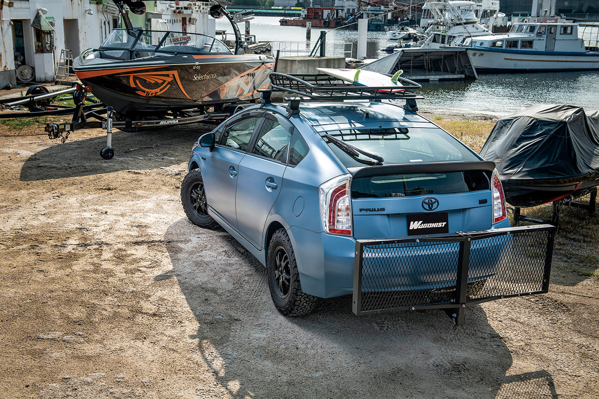 スペジール、プリウス、リフトアップ、カスタム