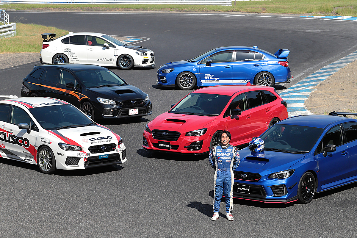 Wrx レヴォーグのチューニングカーを新井敏弘がサーキットでテスト Auto Messe Web カスタム アウトドア 福祉車両 モータースポーツなどのカーライフ情報が満載