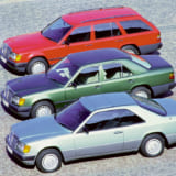 mercedes benz、W124、S124、C124、ヒストリー、歴史、名車、メルセデス ベンツ