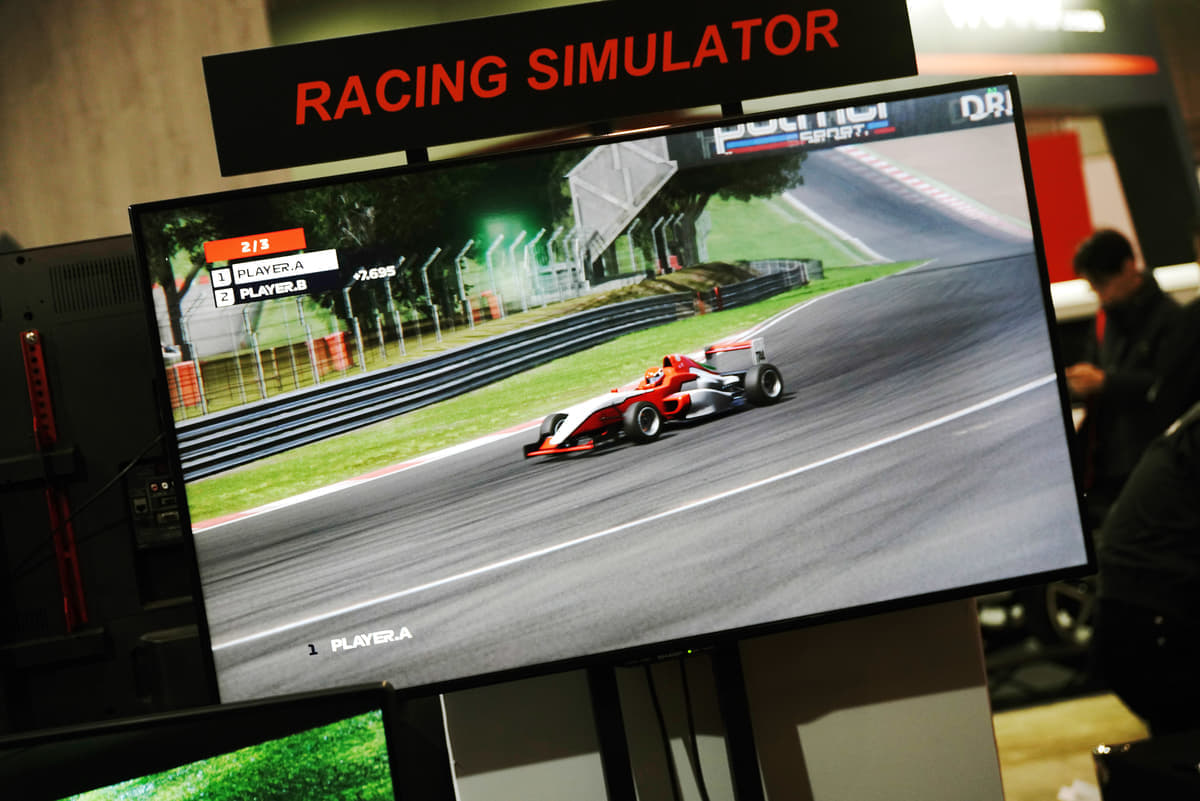 T3R simulator、ドライビングシミュレーター