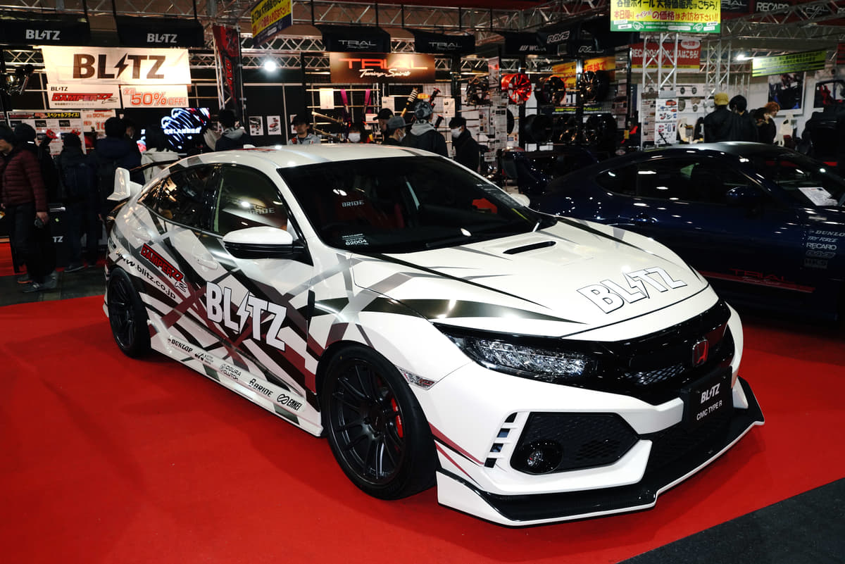 筑波１分２秒台の激速マシン ブリッツのシビック タイプrは街中でも乗りやすい Auto Messe Web カスタム アウトドア 福祉車両 モータースポーツなどのカーライフ情報が満載