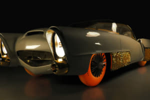 グッドイヤー、発光する半透明タイヤを「ゴールデン サハラ」に装着