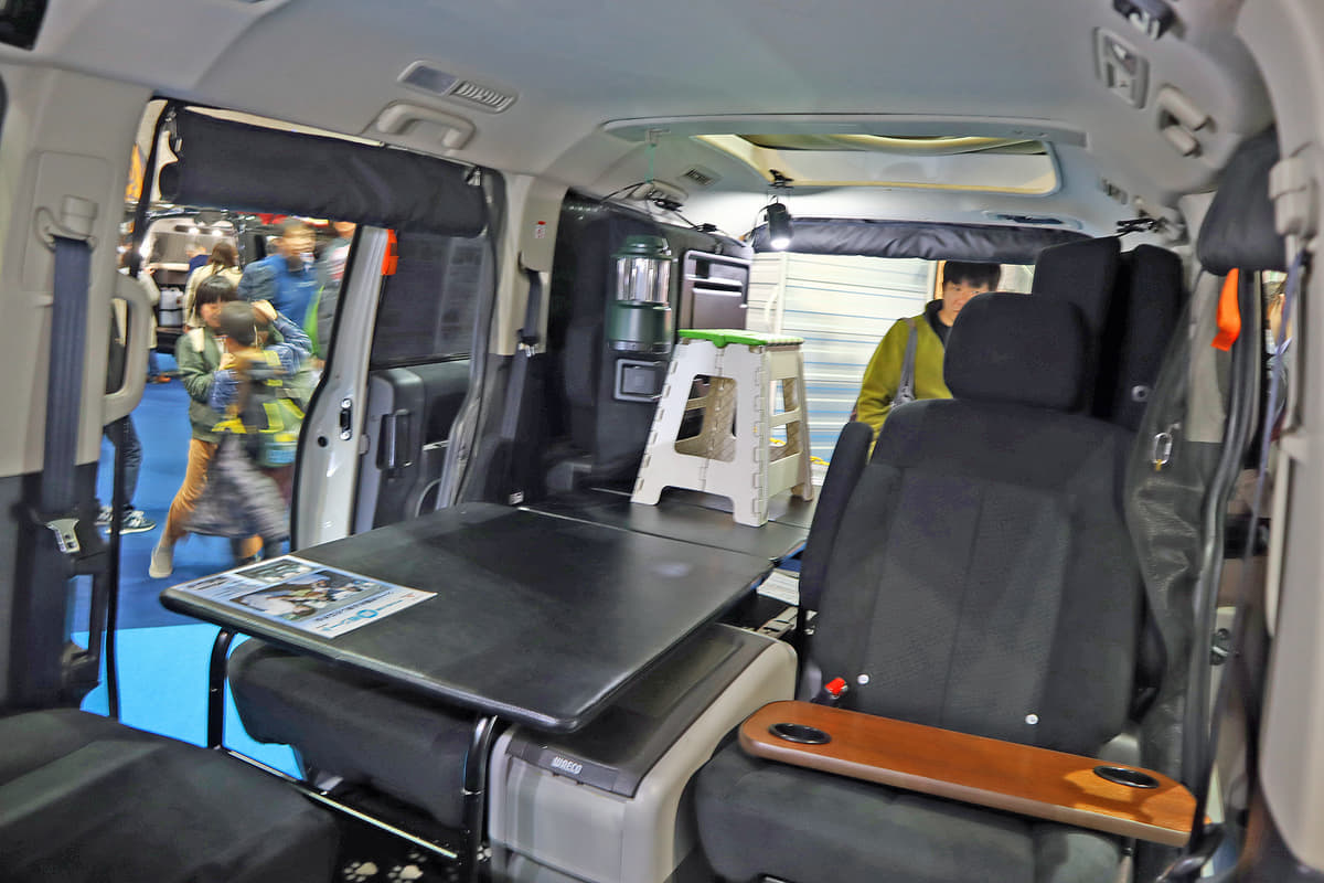 普段使いからキャンプまで 家族４人の車中泊を可能とするミニバン５選 Auto Messe Web カスタム アウトドア 福祉車両 モータースポーツなどのカーライフ情報が満載