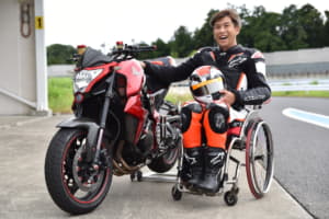【画像】車いすレーサーの青木拓磨選手が再びオートバイで走り出す！事前テスト潜入レポート 〜 画像6