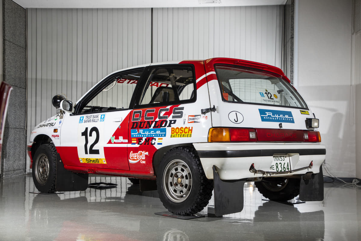 シャレードのサファリラリー挑戦車が証明 ダイハツは今昔も Light You Up でコンパクトカー作りをリード 画像 Auto Messe Web カスタム アウトドア 福祉車両 モータースポーツなどのカーライフ情報が満載