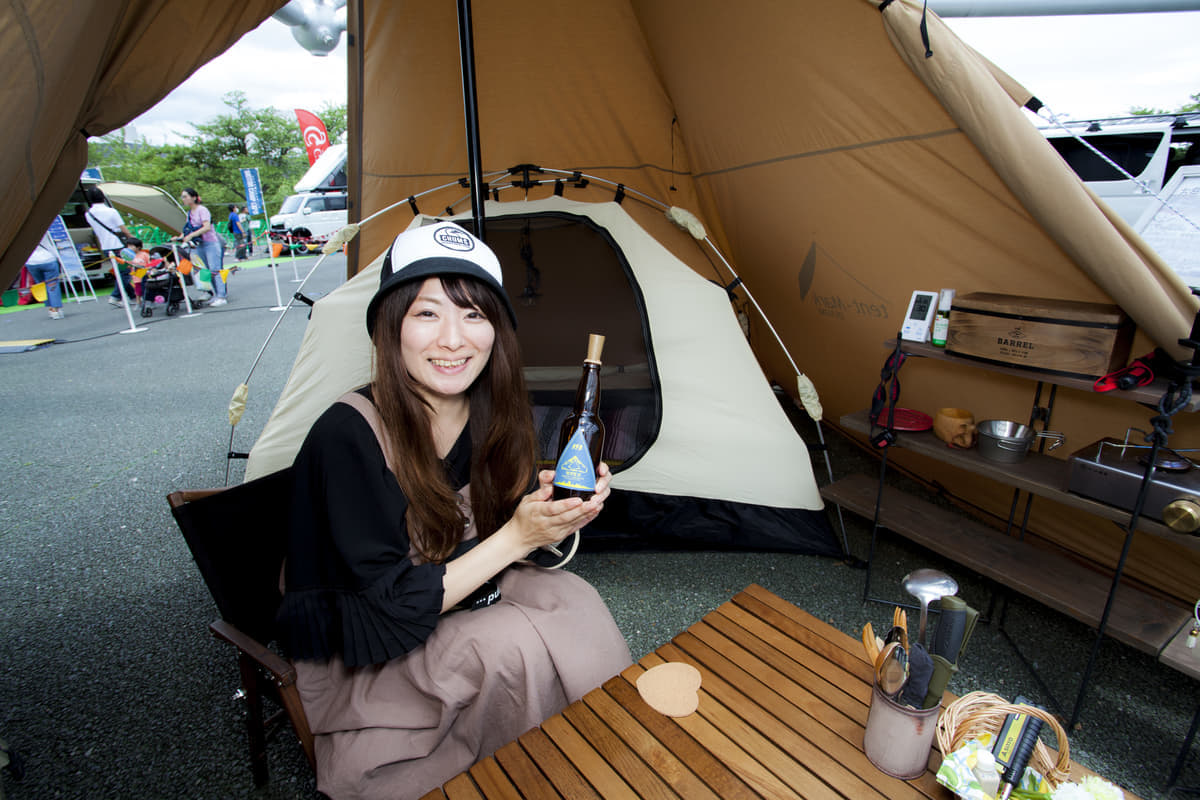 一人でキャンプなソロキャン女子natsu campさん 〜 画像2