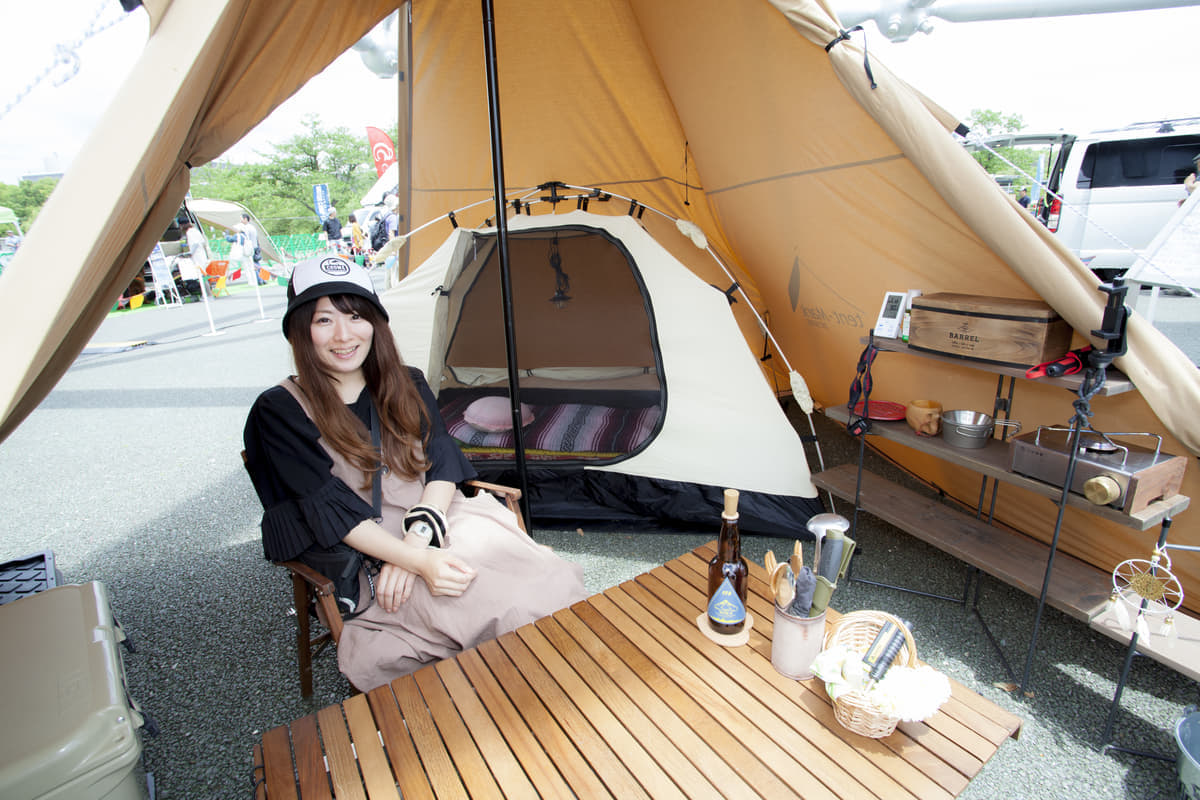 一人でキャンプなソロキャン女子natsu campさん 〜 画像3