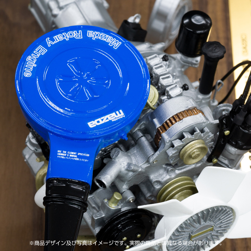 日下エンジニアリングが製作したマツダ初代RX-7が搭載するロータリーエンジンのダイキャストモデル 〜 画像4