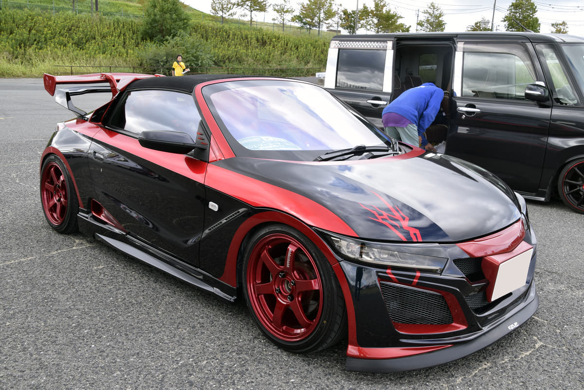 インスタ栄え確実の作り込み カスタマイズ軽スポーツ3選 画像4 Auto Messe Web カスタム アウトドア 福祉車両 モーター スポーツなどのカーライフ情報が満載