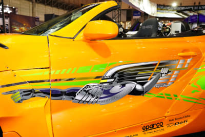 ＮＡＴＳ（日本自動車大学校）の生徒たちはワイルドスピードのオマージュとしてGRスープラのオープンカーを創り上げた