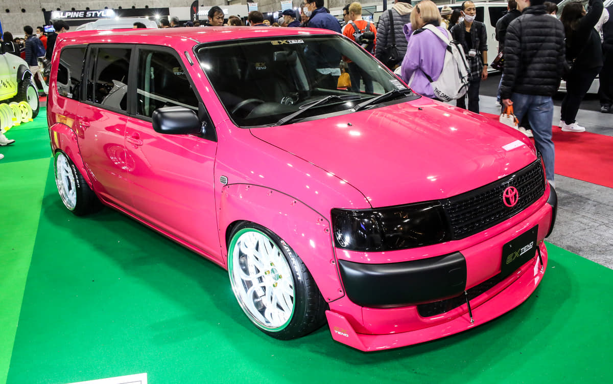 ダサイはずの商用車が大変貌 トヨタの プロボックス をカスタマイズのベース車とした理由 画像12 Auto Messe Web カスタム アウトドア 福祉車両 モータースポーツなどのカーライフ情報が満載