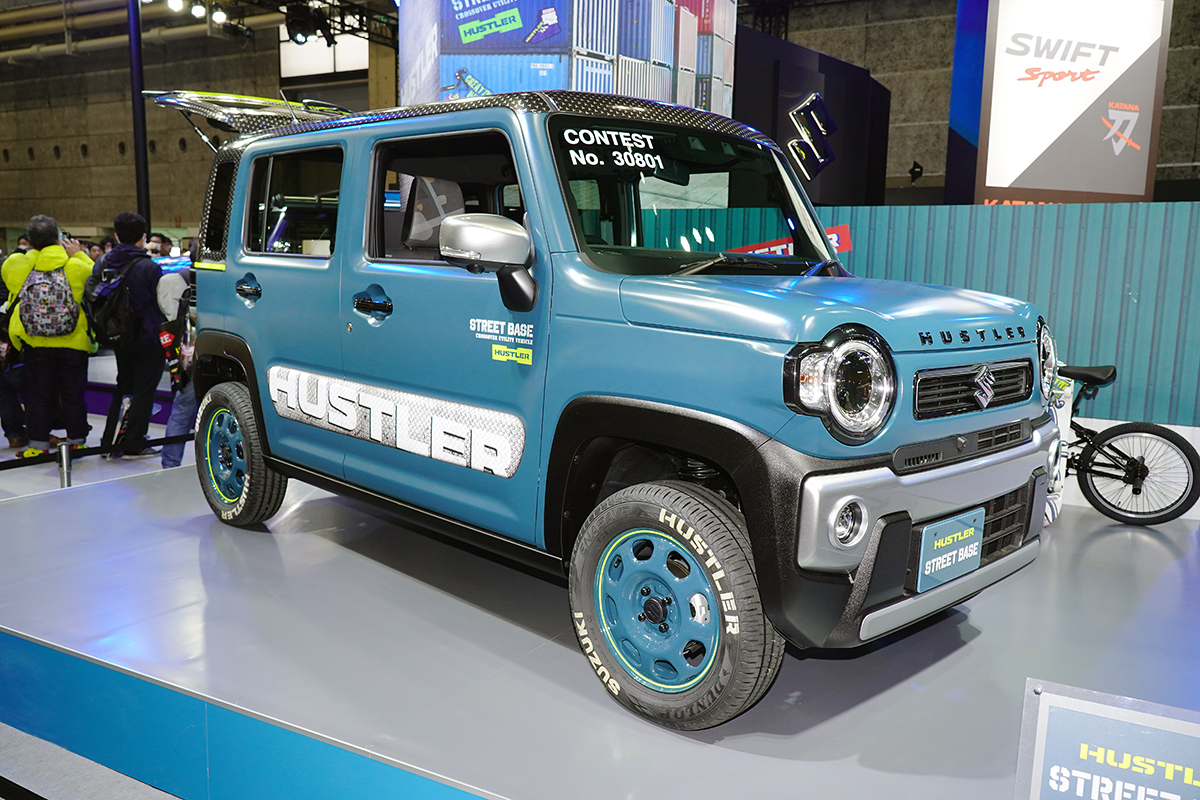 スズキ ハスラー ストリートベースは若者の若者のカルチャーをクルマで表現 Auto Messe Web カスタム アウトドア 福祉車両 モータースポーツなどのカーライフ情報が満載
