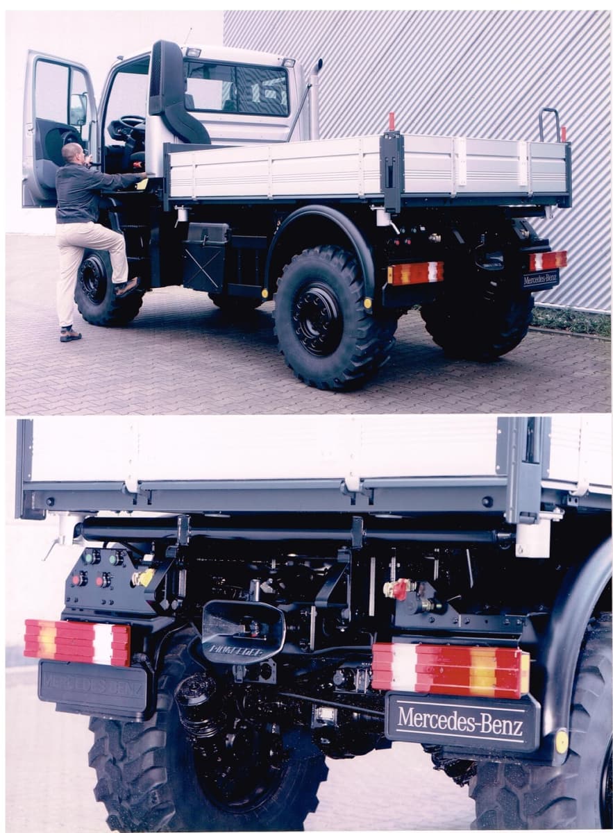 メルセデス ベンツ ウニモグ が世界一万能な作業車と言われる理由 画像 Auto Messe Web カスタム アウトドア 福祉車両 モータースポーツなどのカーライフ情報が満載