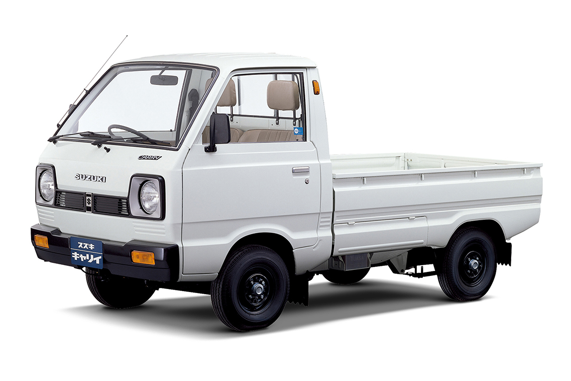 レトロ 昭和57年式 スズキ キャリィST40 軽トラ キャリー
