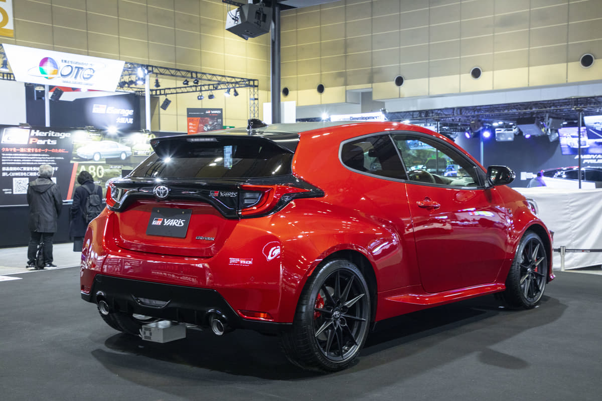 コンパクトカーのスポーツカスタマイズではヤリス、ノート、フィットが一押し