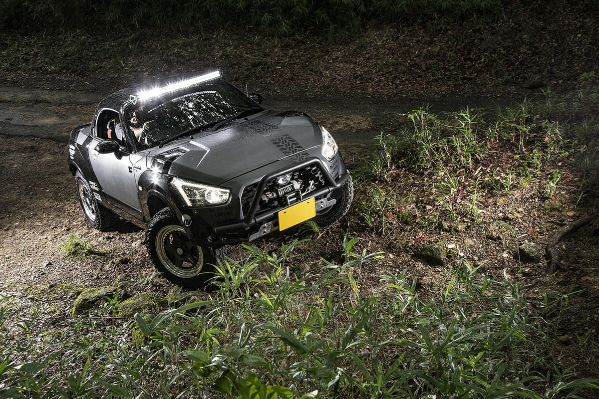 リフトアップしたコペンの紹介