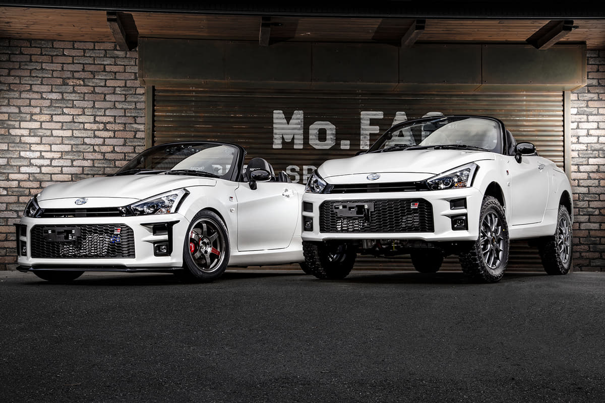 リフトアップしたコペンの紹介