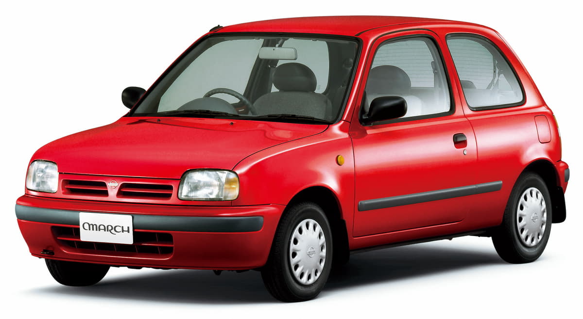 2代目のマーチはバブル崩壊後もバカ売れした
