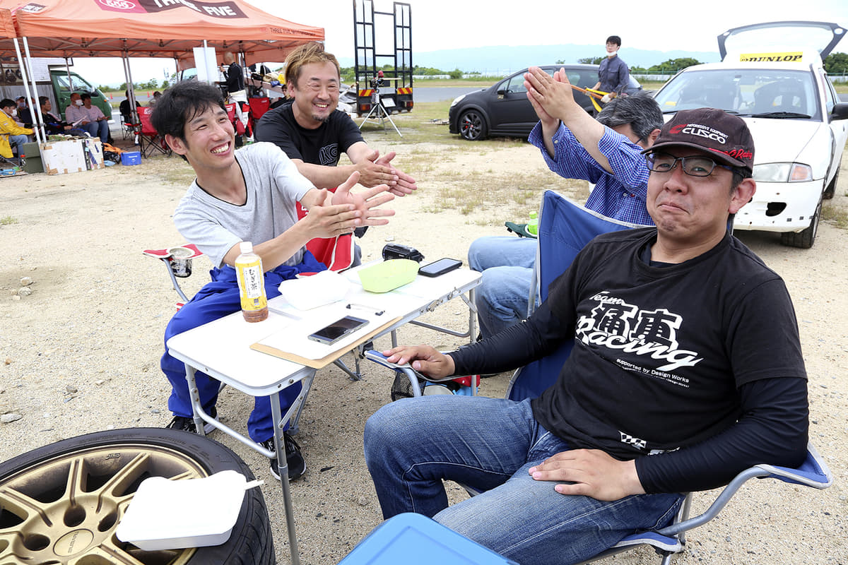 WRXのオーナーと友達