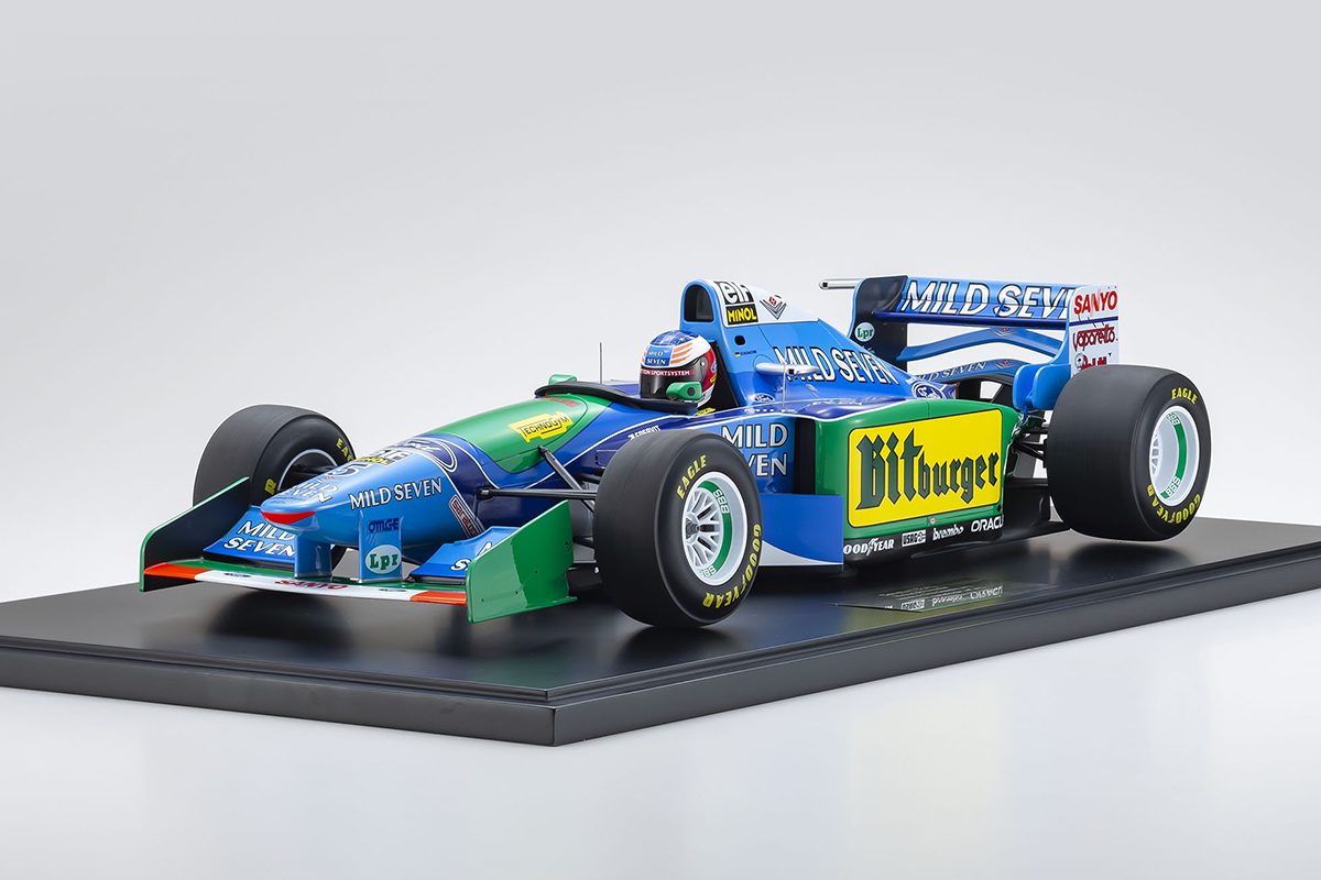 F1シューマッハ  BENETTON Renault 《1/24》