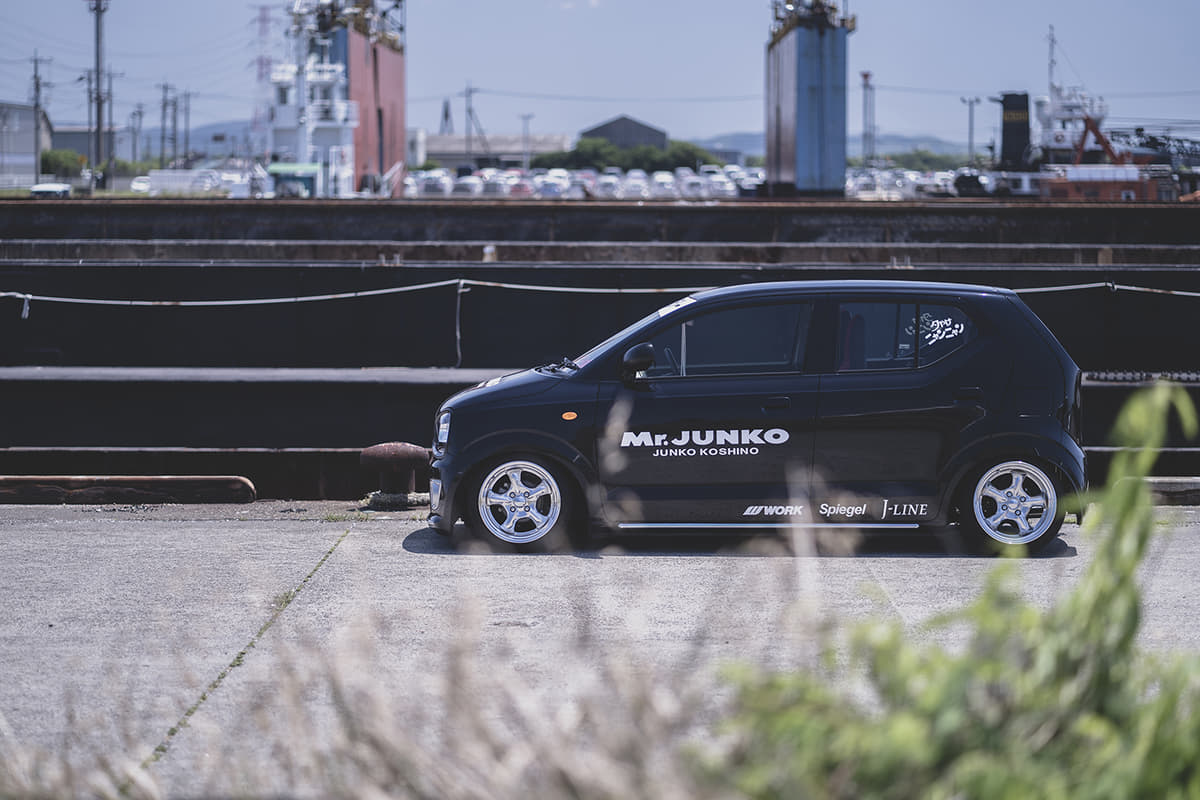 シャコアゲ の波はアルトにラパンにトコットまで 似合わないと思いきや ハッチ軽 のアゲが驚きのカッコよさ Auto Messe Web カスタム アウトドア 福祉車両 モータースポーツなどのカーライフ情報が満載