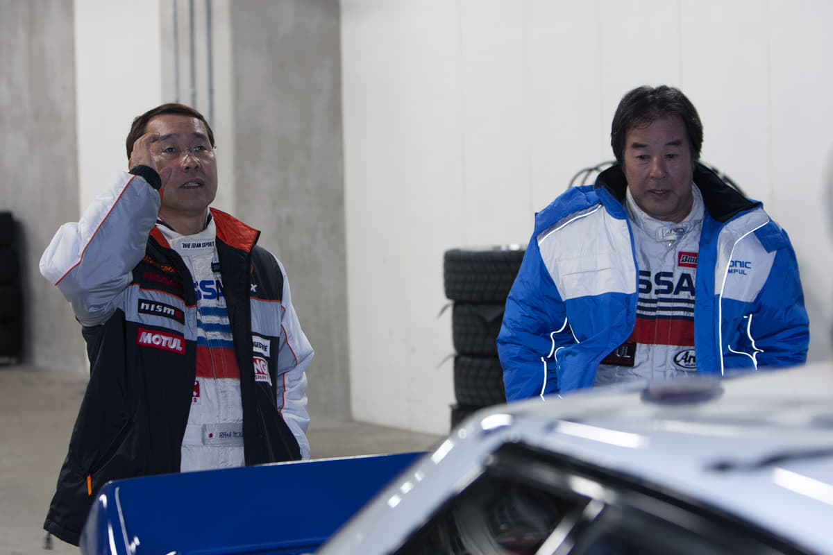 長谷見昌弘サンと星野一義サンのツーショット