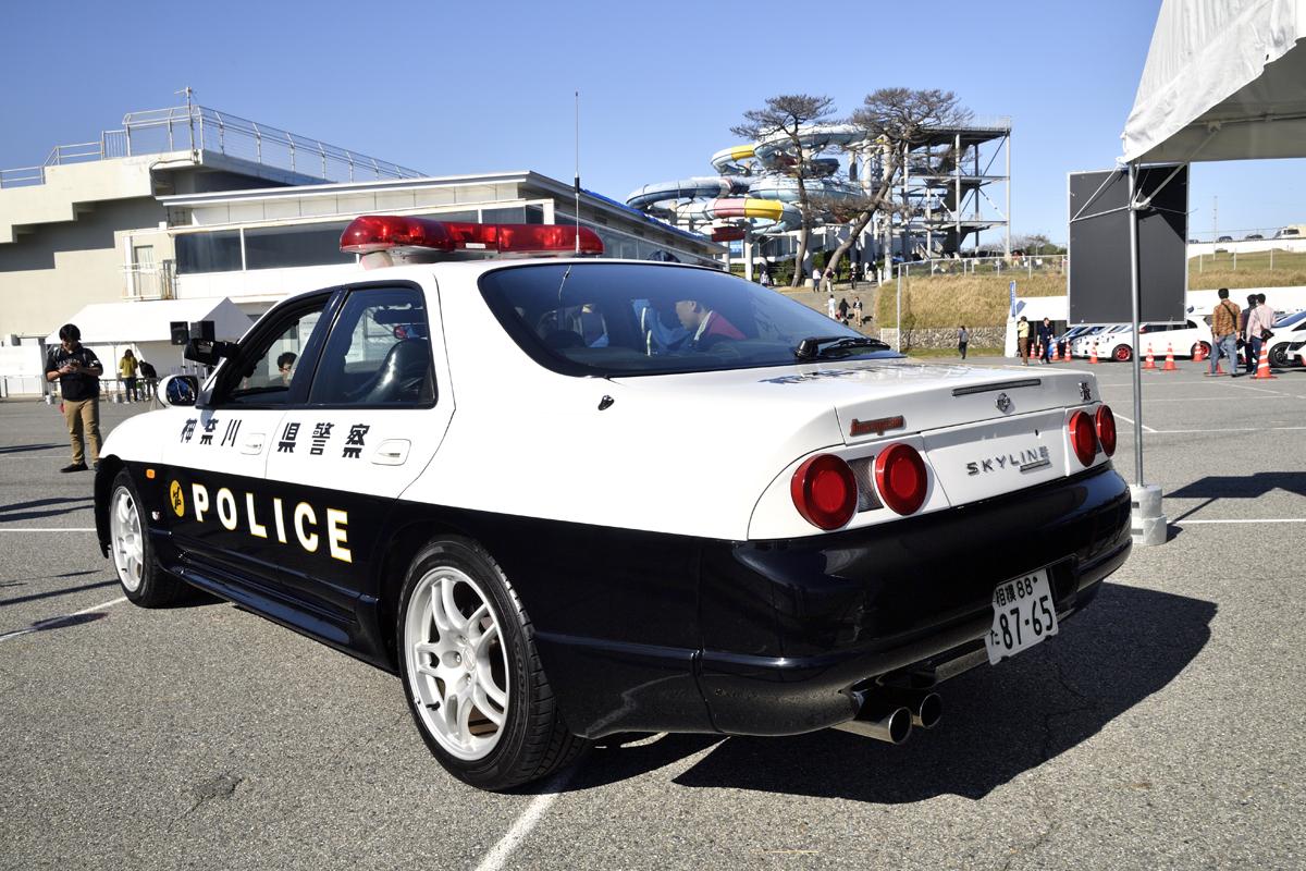 オーテックのイベントに出展されたR33GT-R展示車両