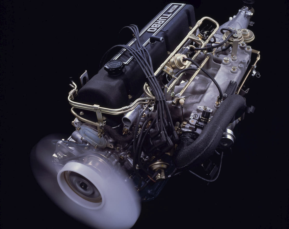 2リッターで国産車初のターボを搭載した「L20ET」型エンジン