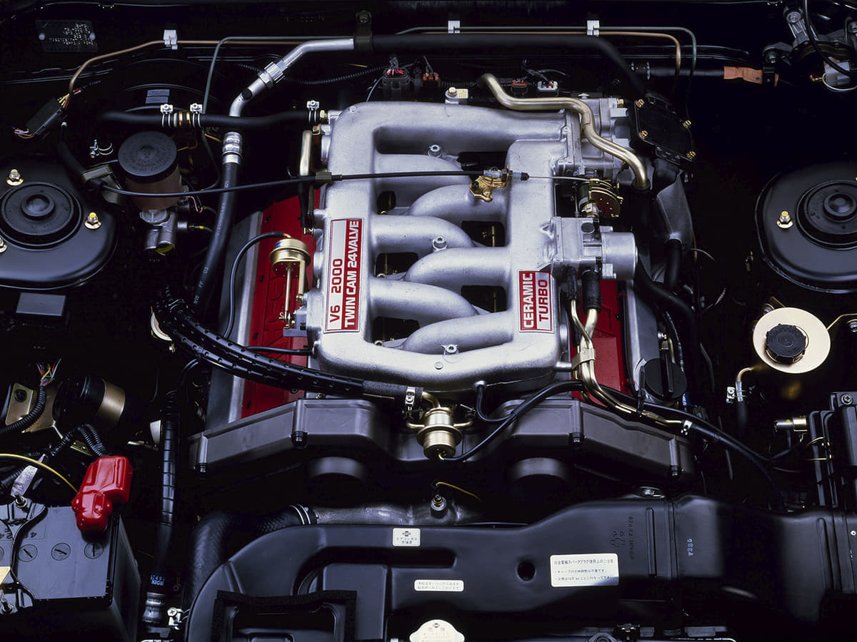 V型6気筒DOHCターボエンジン「VG20DET」