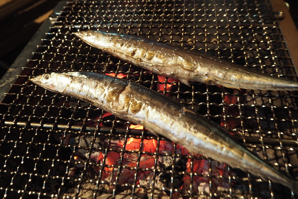 秋刀魚塩焼き