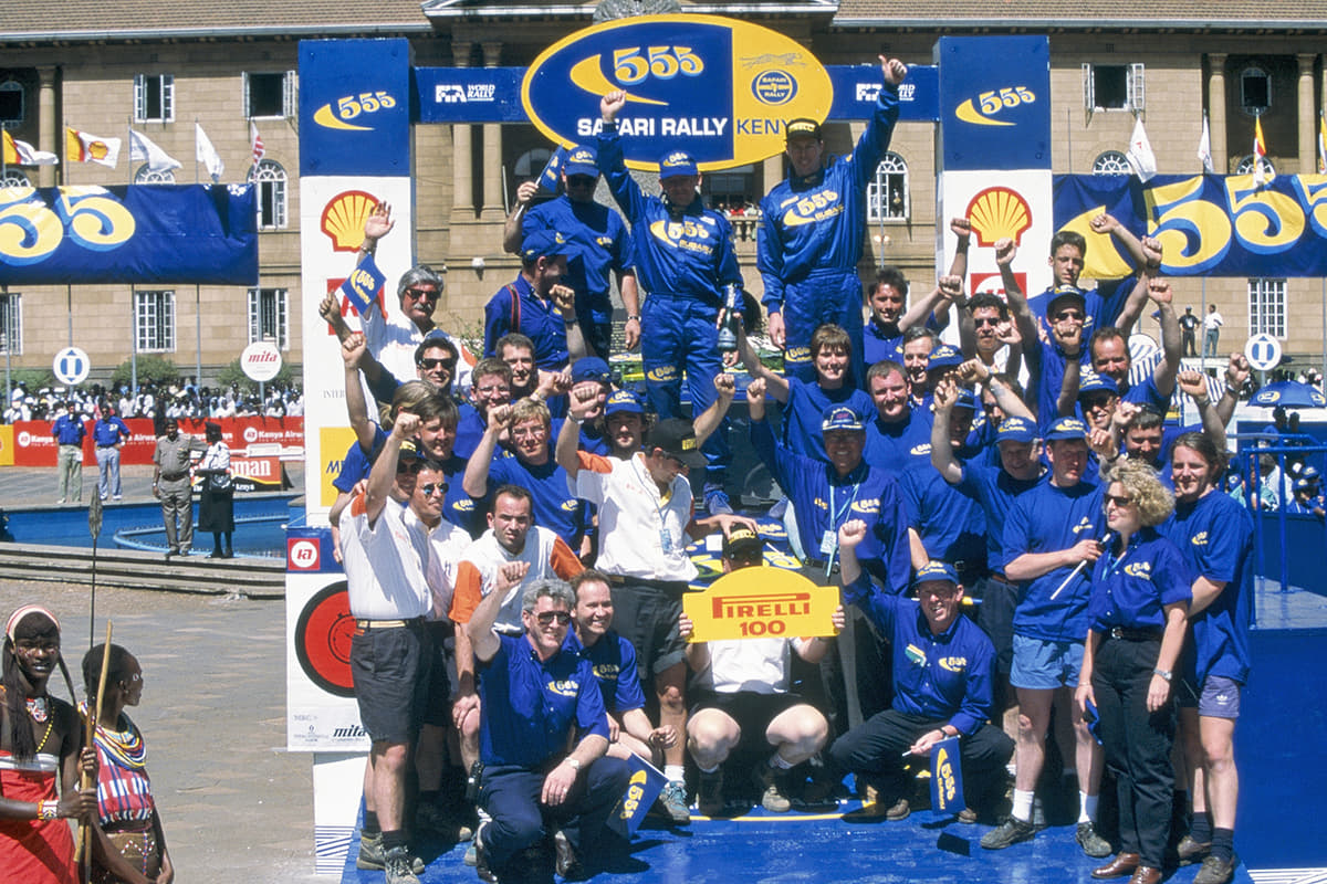 WRCでマニュファクチャラー部門で3連覇を成し遂げた1997年