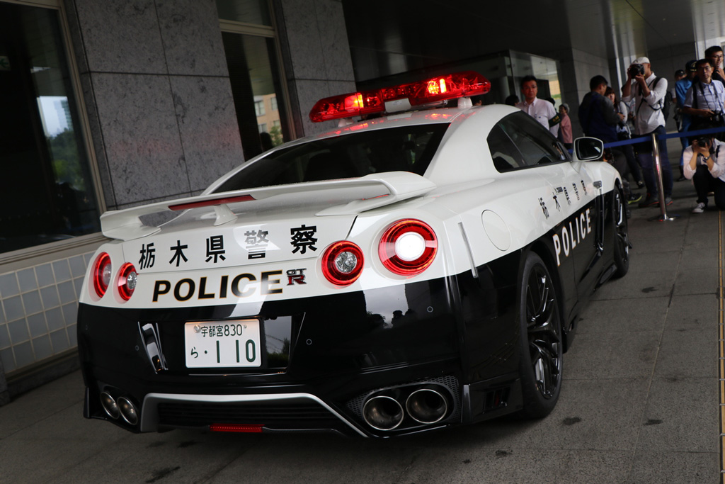 栃木県警に寄付されたNISMO GT-Rのパトロールカー
